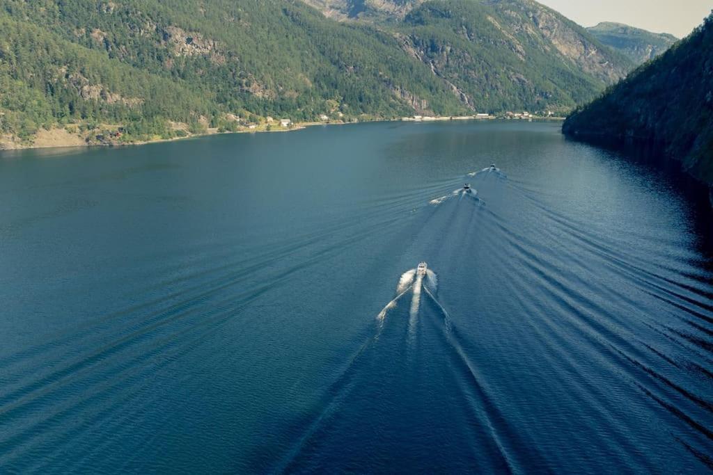 Modalen Fjord Cottage Mo (Hordaland) المظهر الخارجي الصورة